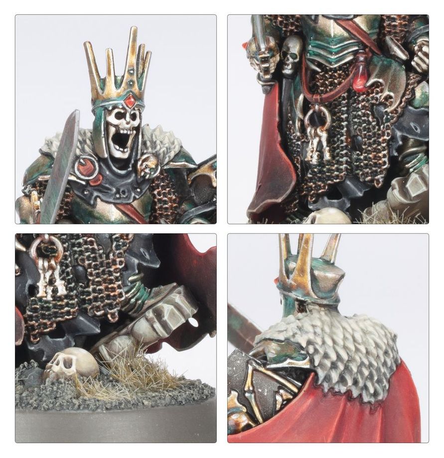 Games Workshop - Warhammer Age of Sigmar - Spearhead - Soulblight Gravelords - Deathrattle Deathrattle Tomb Host - 70-16