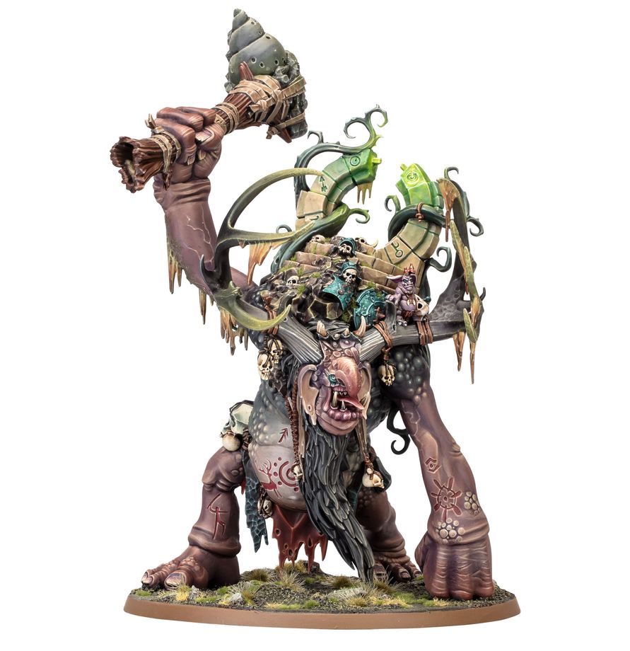 Games Workshop - Warhammer Age of Sigmar - Gloomspite Gitz - Trugg the Troggoth King - 89-54