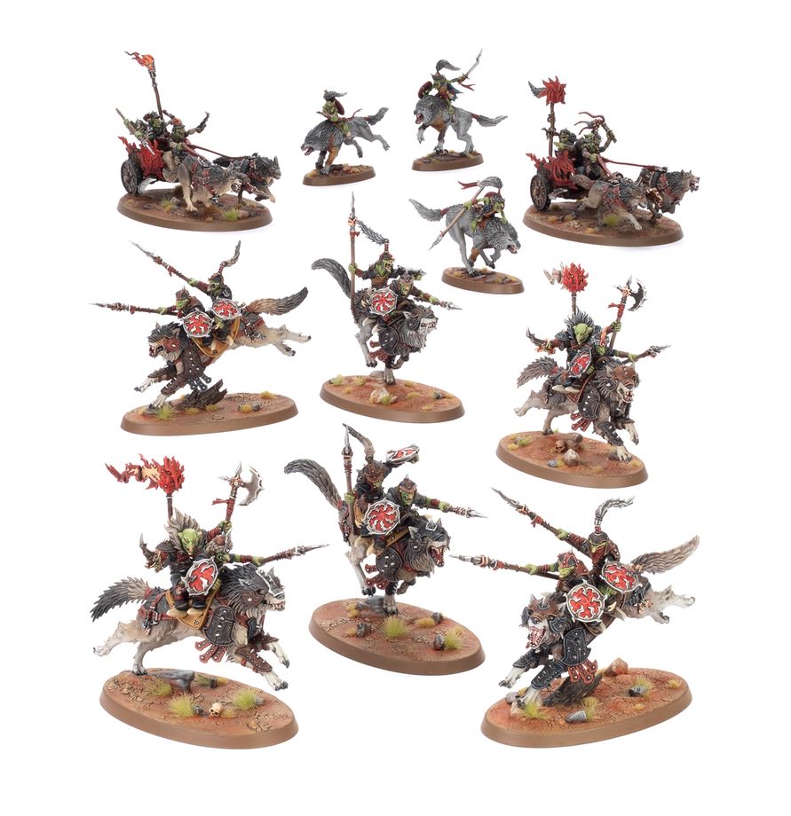 Games Workshop - Warhammer Age of Sigmar - Spearhead - Snarlpack Huntaz - 70-02