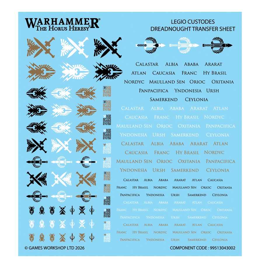 Games Workshop - Warhammer The Horus Heresy - Legio Custodes Battle Group - 31-167