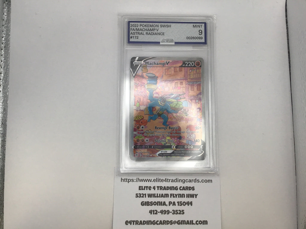 Machamp V #172 Pokemon Astral Radiance (AGS 9)