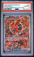 ORICORIO ex ULTRA-PREMIUM COLLECTION 2025 POKEMON MEP EN-ME BLACK STAR PROMO PSA GEM MT 10