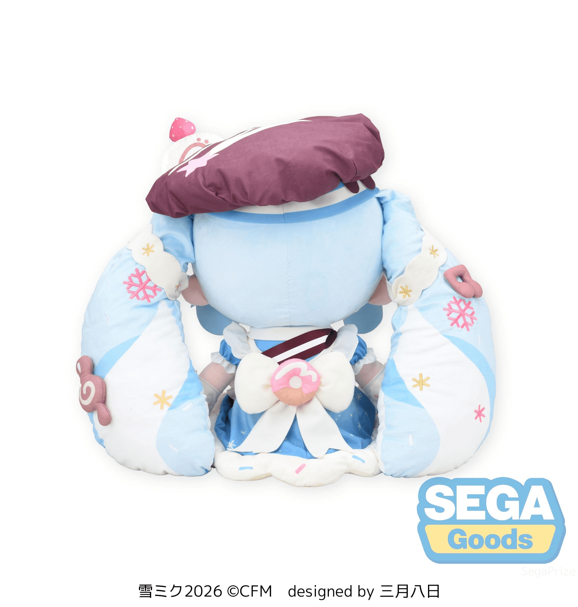 fuwa petit "Snow Miku 2026" Dodeka Jumbo Plush