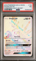 PSA 7 FA/DIALGA GX FORBIDDEN LIGHT-SECRET