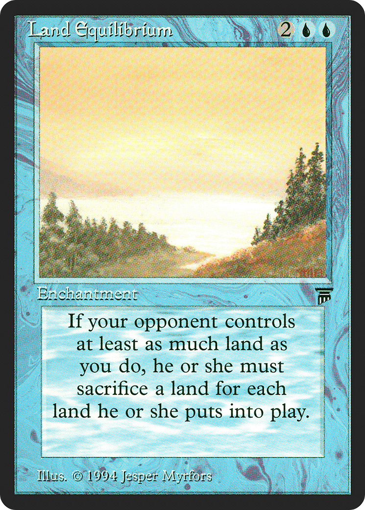 Land Equilibrium (LEG-64) - Legends