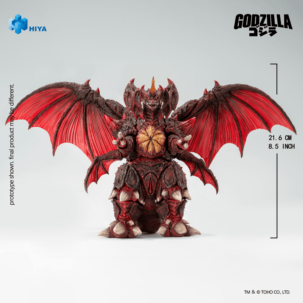 None Scale 8.5 Inch Godzilla vs. Destoroyah 1995 Destoroyah Action Figure