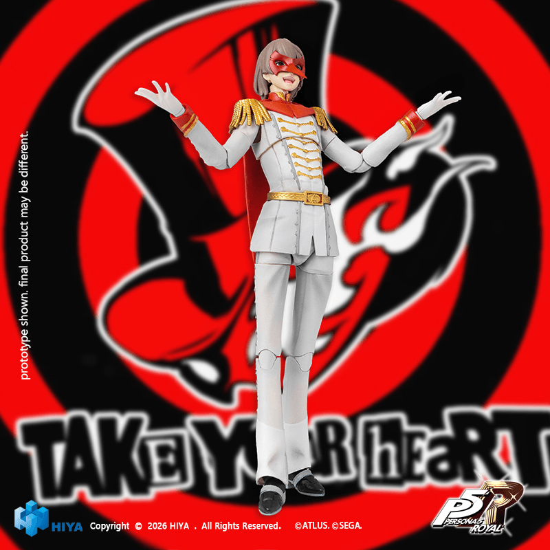 1/12 Scale 6 Inch Persona 5 Royal Crow Action Figure