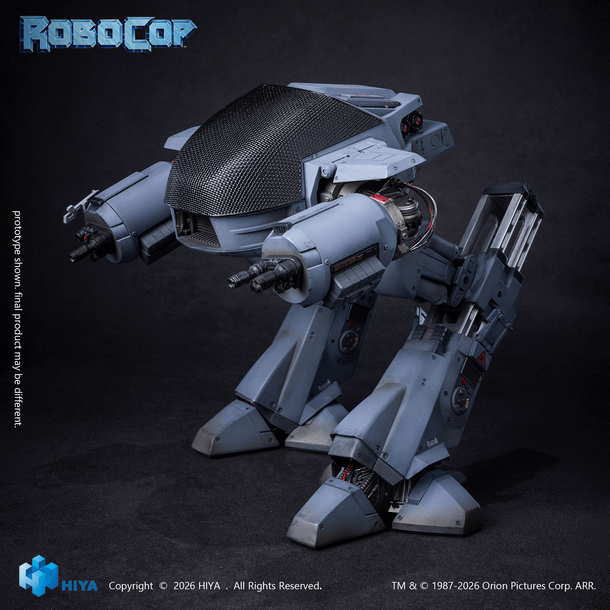 1/12 Scale 6 Inch RoboCop ED-209 Action Figure