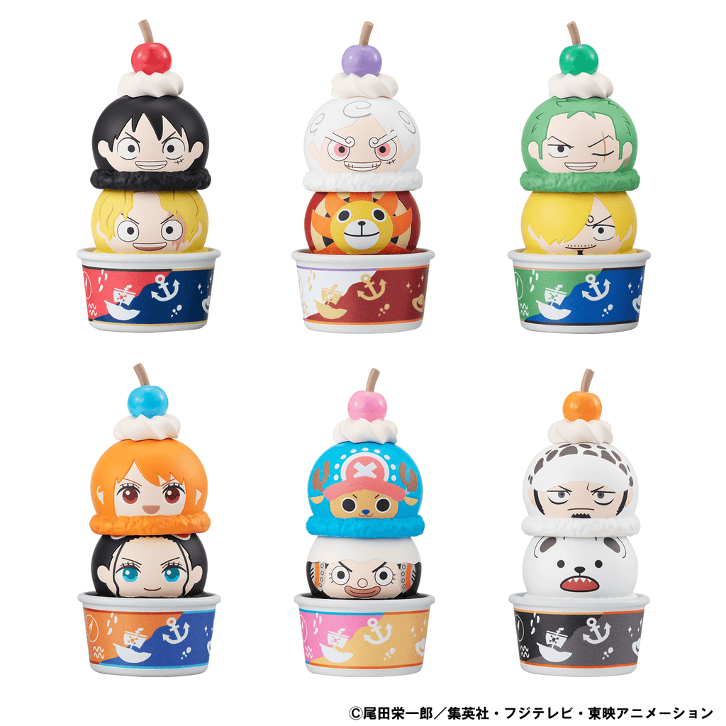 Tsumichen Stack up &amp; Change ONE PIECE set【with gift】