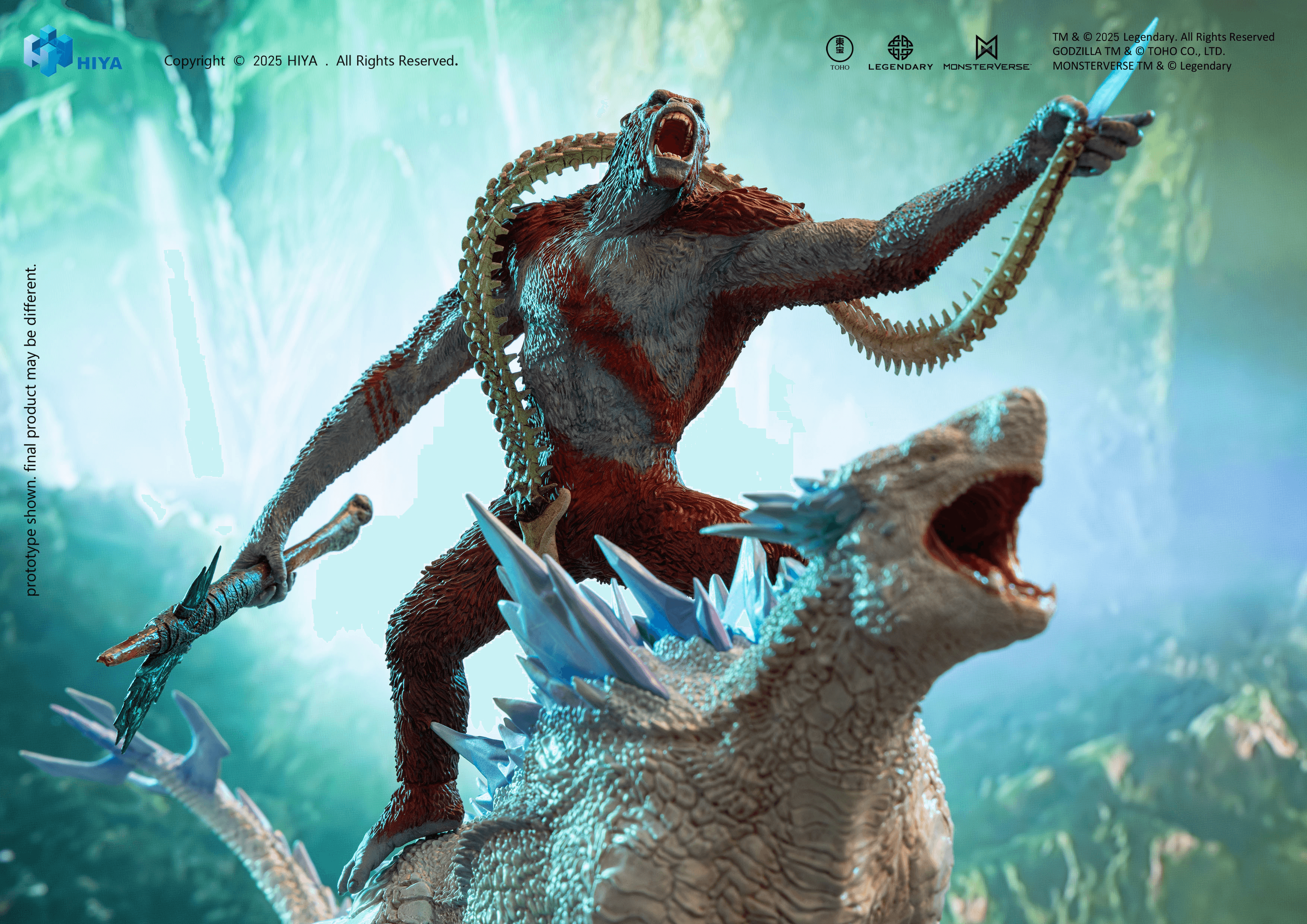 Godzilla x Kong The New Empire Skar King PVC statue