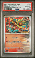 Psa 10 2024 POKEMON SVP EN-SV BLACK STAR PROMO #151 GOUGING FIRE SSP PRERELEASE-STAFF