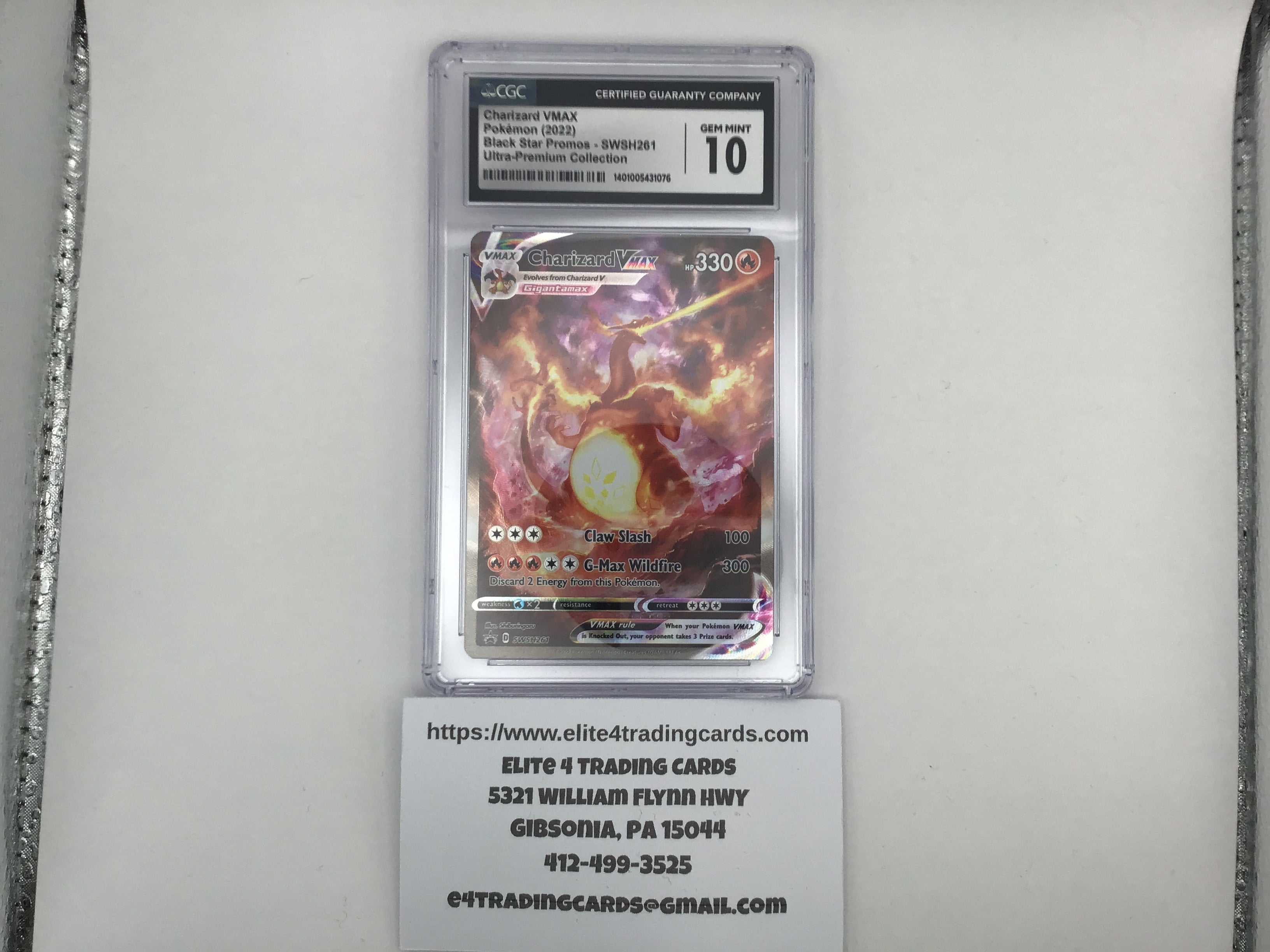 Charizard VMax #SWSH261 Pokemon Promo (CGC 10)