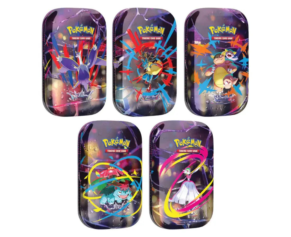 Pokémon TCG: Mega Evolution - Base Set - Mega Heroes Mini Tin Display