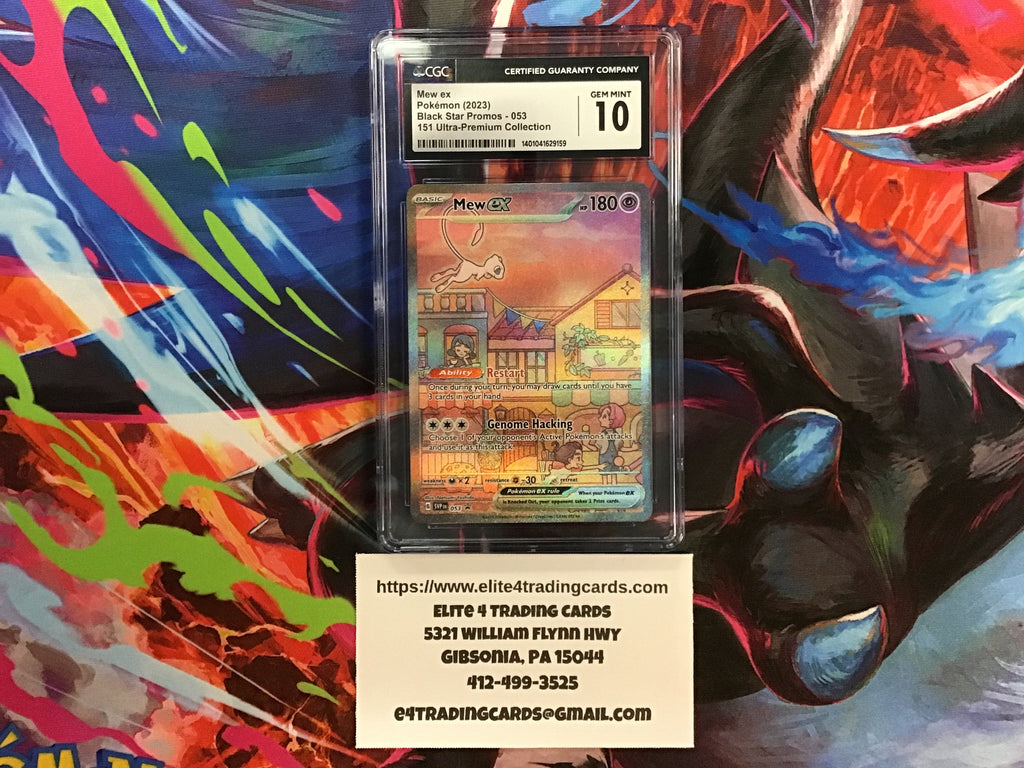 Mew ex #53 Pokemon Promo (CGC 10)
