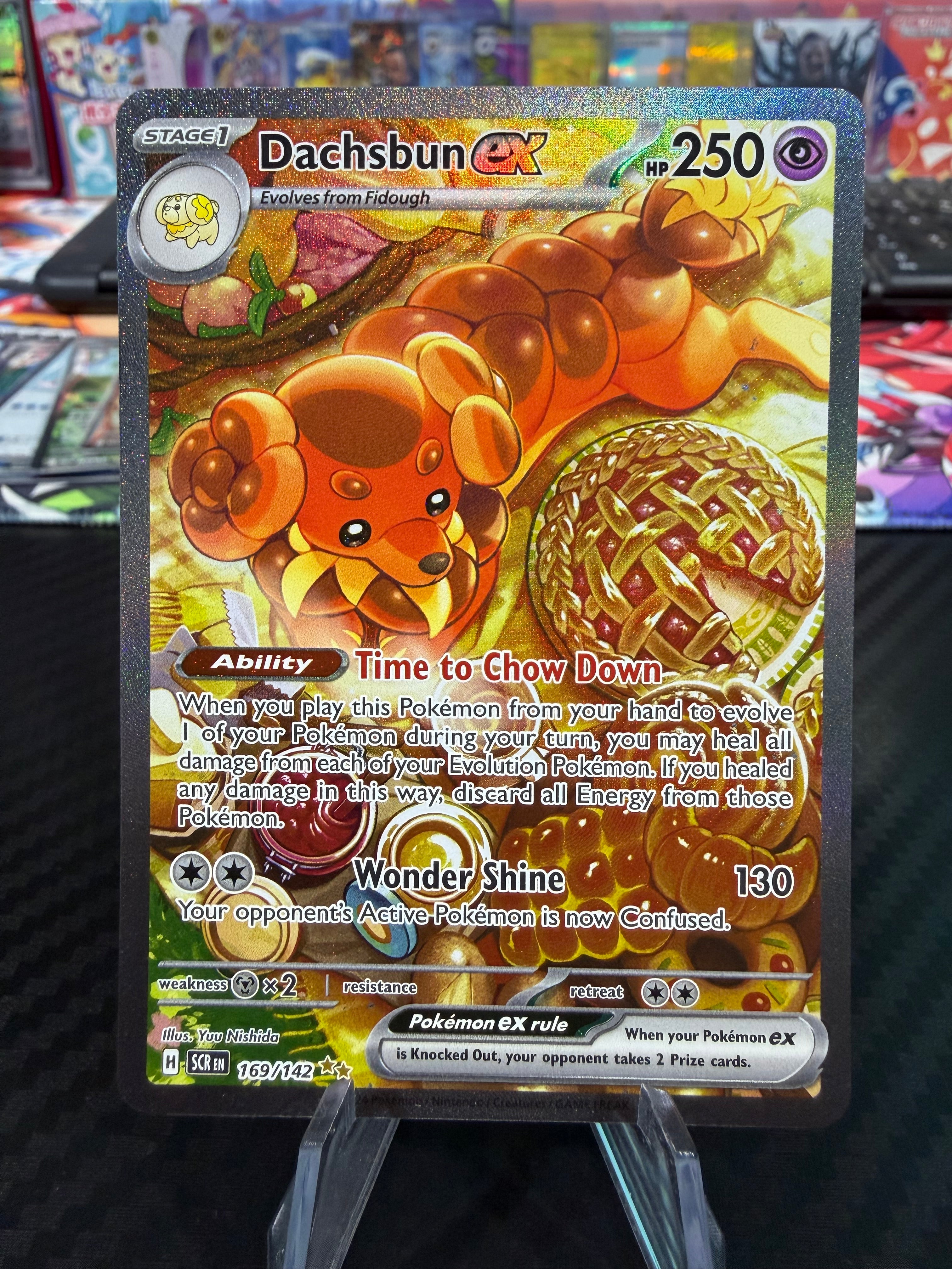 Dachsbun Ex - 169/142 - Special Illustration Rare - Stellar Crown - NM