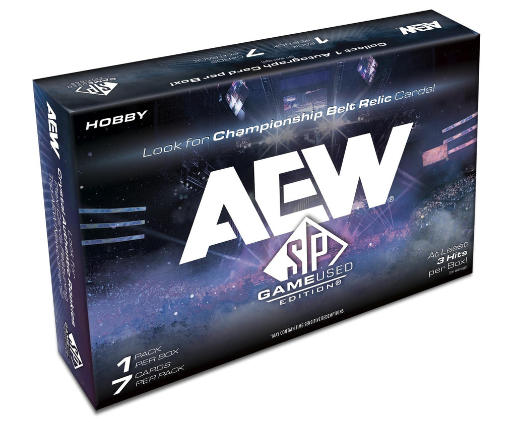 Upper Deck - 2025 - SP Game Used - AEW - All Elite Wrestling - Hobby Box