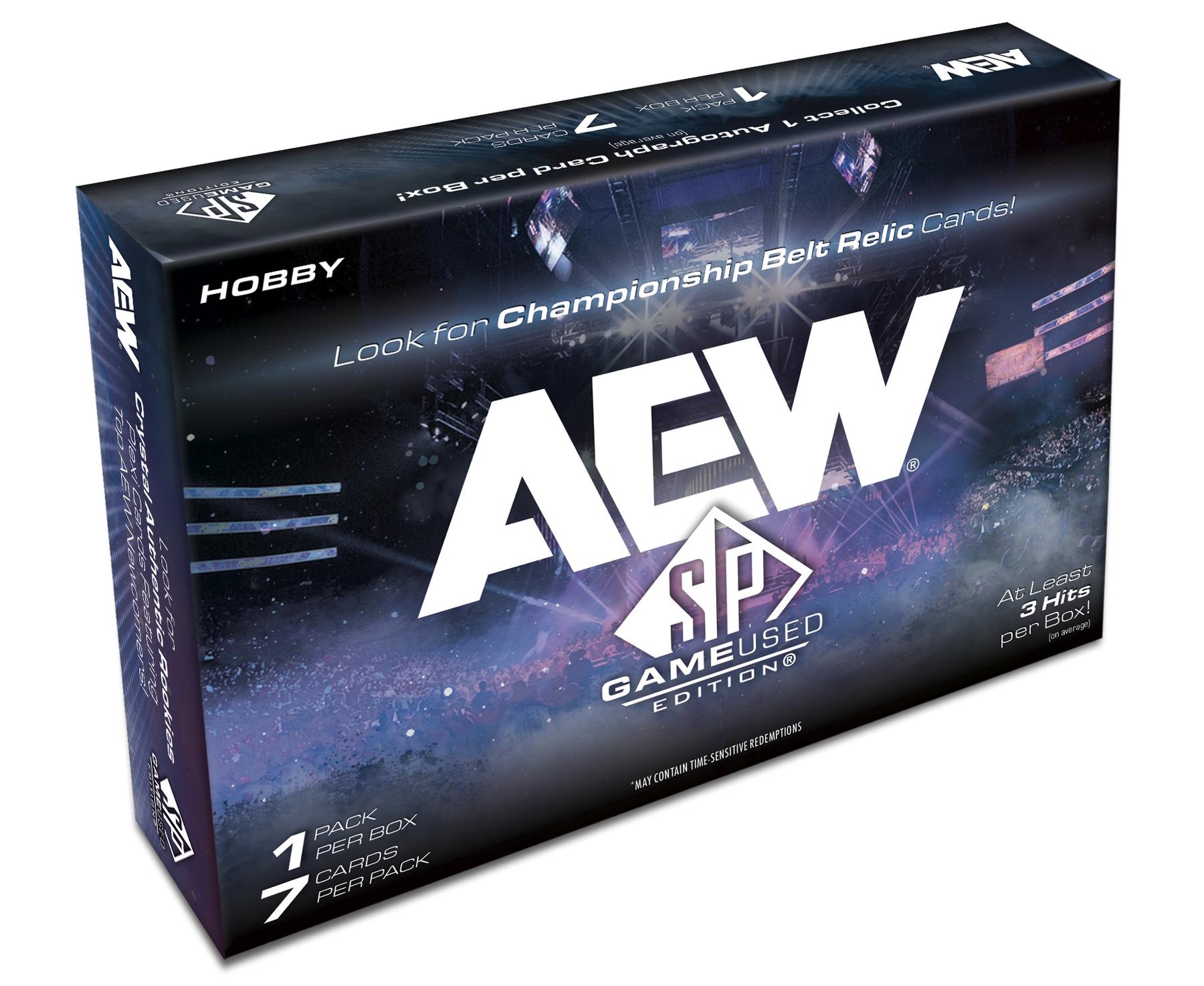 Upper Deck - 2025 - SP Game Used - AEW - All Elite Wrestling - Hobby Box