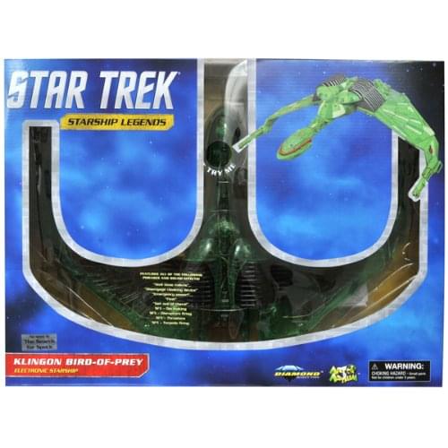 Star Trek Bird Of Prey Electronic Starship Exclusive Cloaked Version
