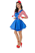 Sanrio Hello Kitty 4-Piece Adult Costume Dress