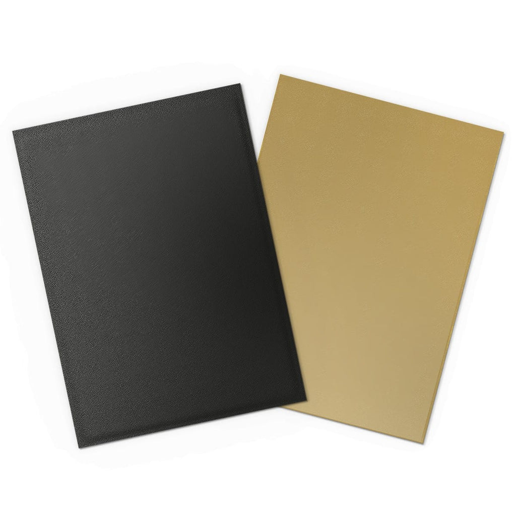 Dragon Shield Matte Dual - Black & Gold  [x10] Case Display