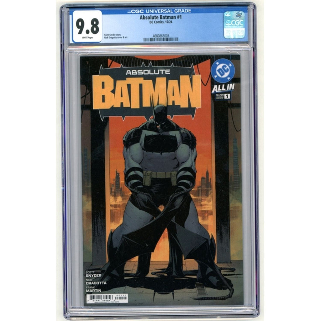Absolute Batman: #1 [CGC 9.8 Nick Dragotta] 2024
