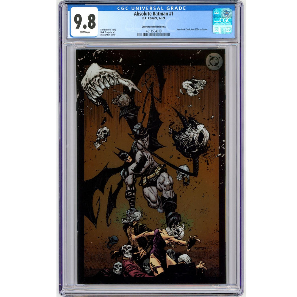 Absolute Batman: #1 [Ryan Ottley CGC 9.8 NYCC Foil CVR A] 2024