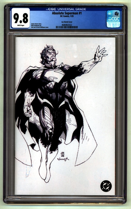 Absolute Superman: #1 [Jim Lee CGC 9.8 - 1:100] 2024