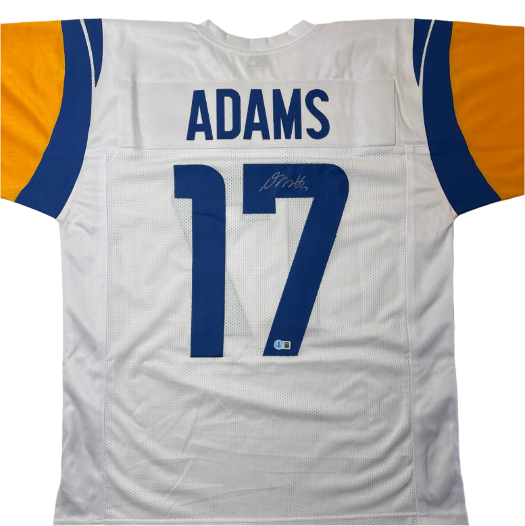 Davante Adams Autographed Signed Custom Los Angeles Rams Jersey - Metabilia
