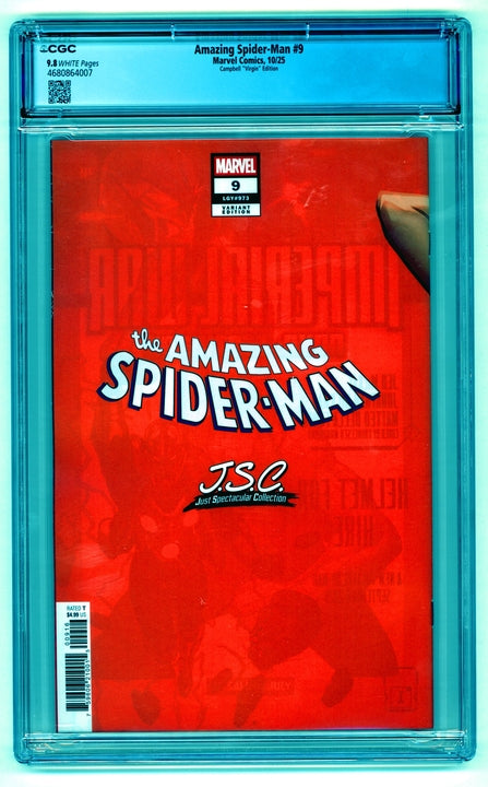 Amazing Spider-Man: #9 [Campbell CGC 9.8 CVR D - 1:100] 2025