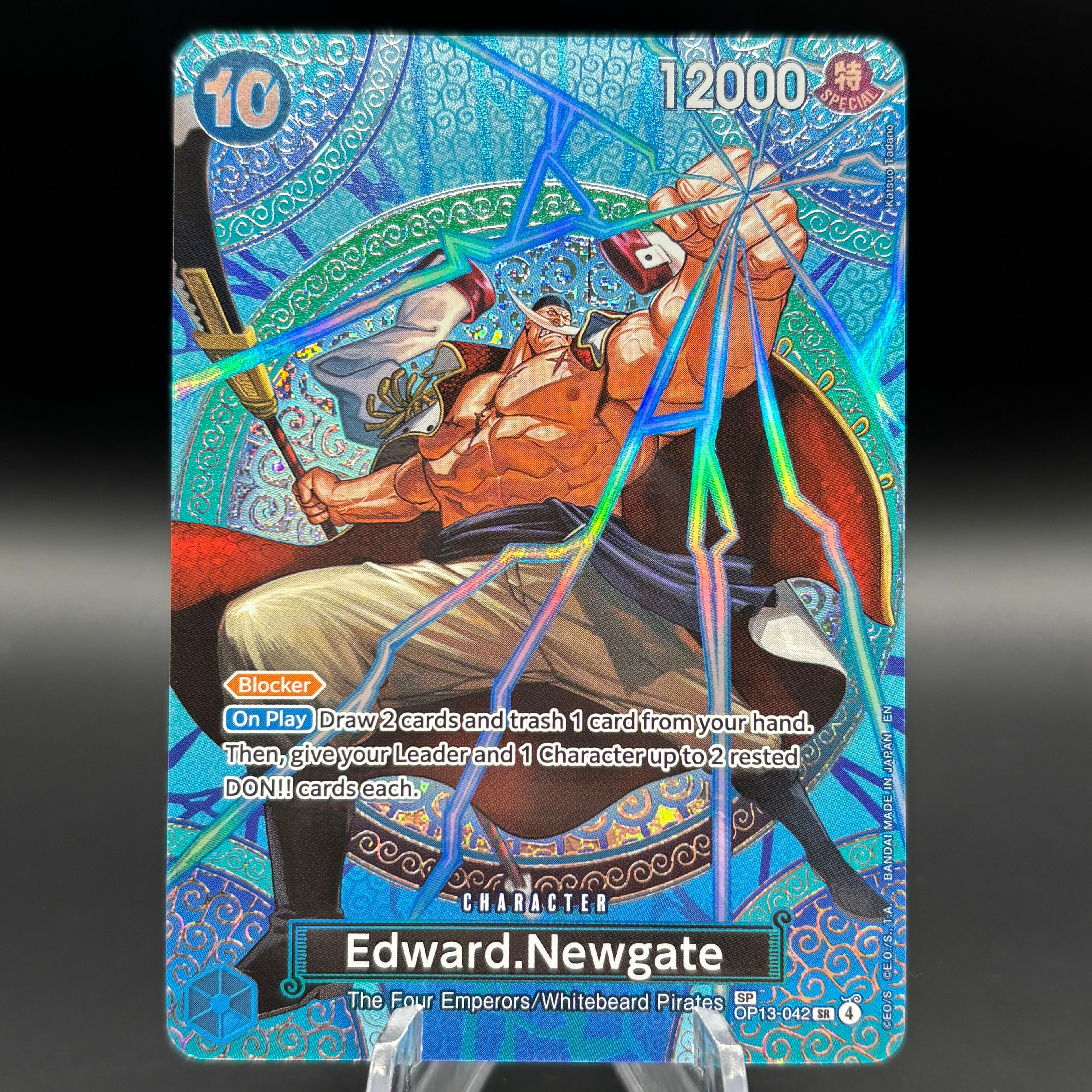 Edward.Newgate (SP) - Adventure on Kami's Island (OP15-EB04) Single Card