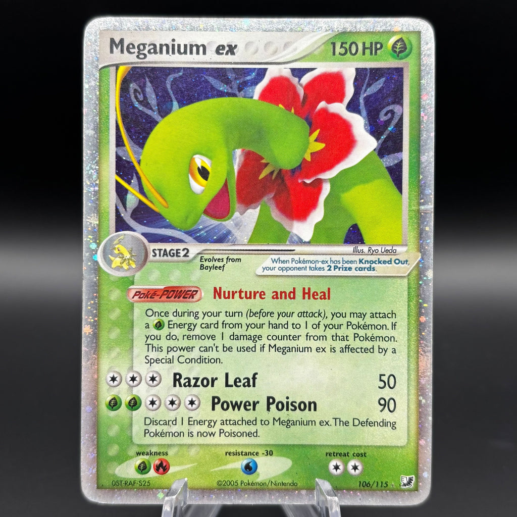 Meganium ex - Unseen Forces  *Light Play* Single Card