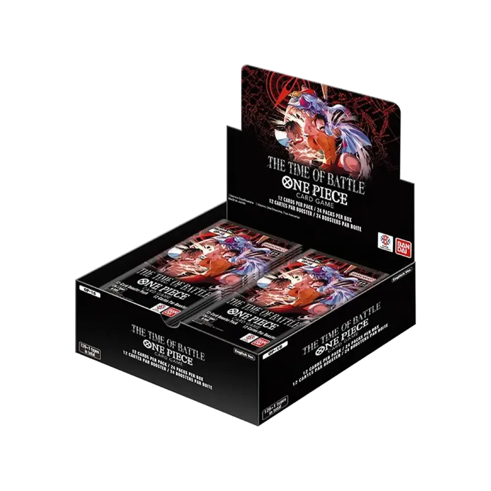 One Piece The Time of Battle Booster Box RELEASE DATE 6/12/2026