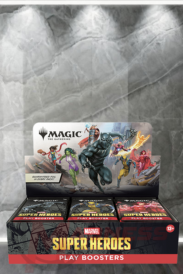 Magic: The Gathering – Marvel Super Heroes Play Booster Box Vorbestellung