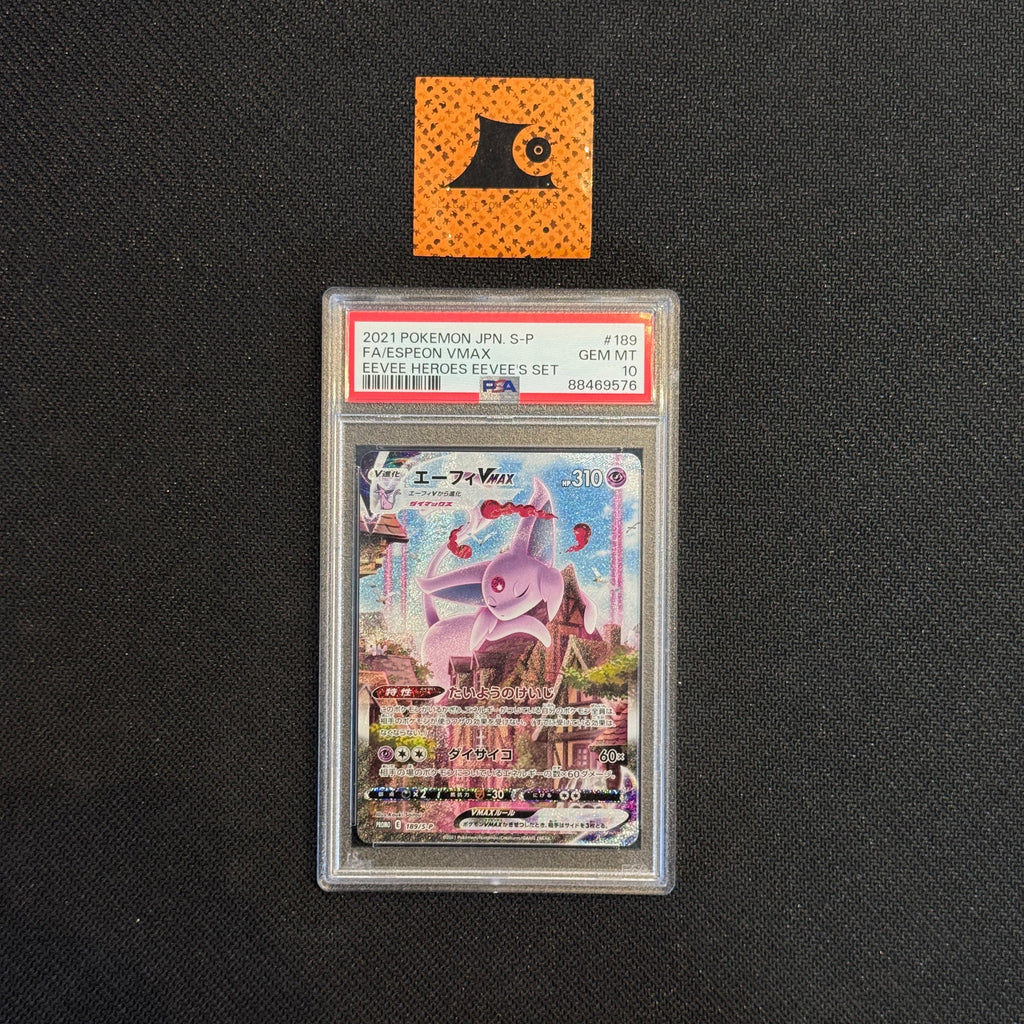 [PSA 10] Espeon VMax - Promo - 189/S-P - Eeve Heroes