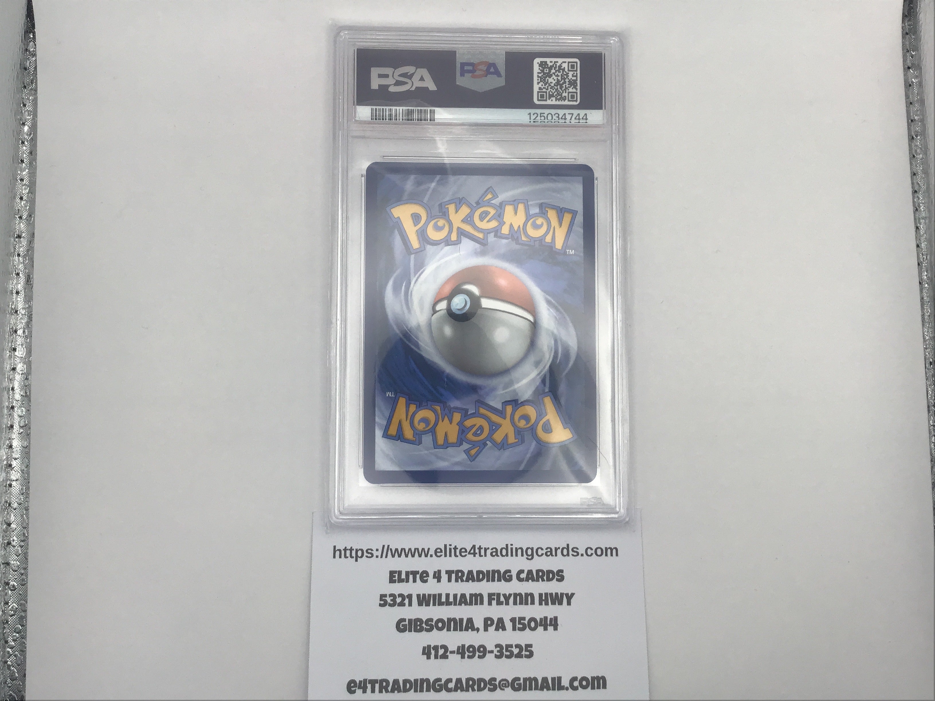 Bloodmoon Ursaluna ex #168 Pokemon Prismatic Evolutions (PSA 10)