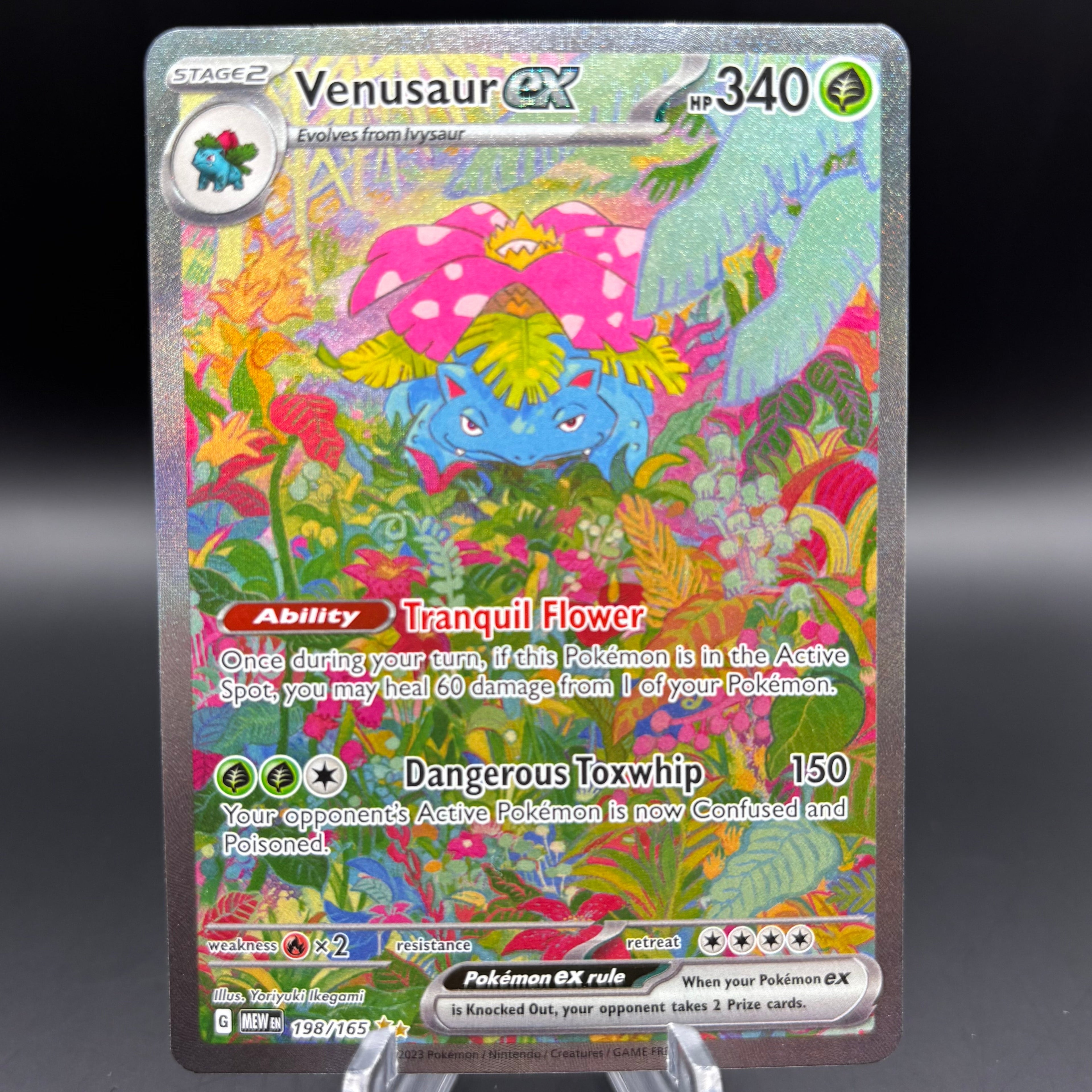 Venusaur ex - 198/165 - SV: Scarlet & Violet 151 single card