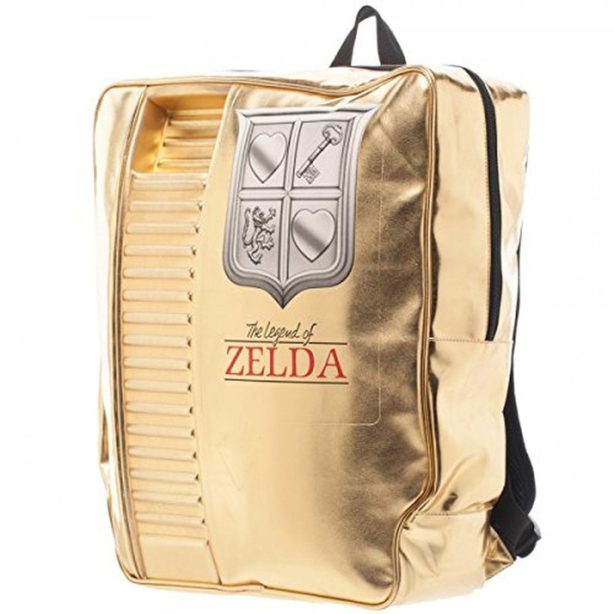 Legend of Zelda Gold NES Cartridge Backpack
