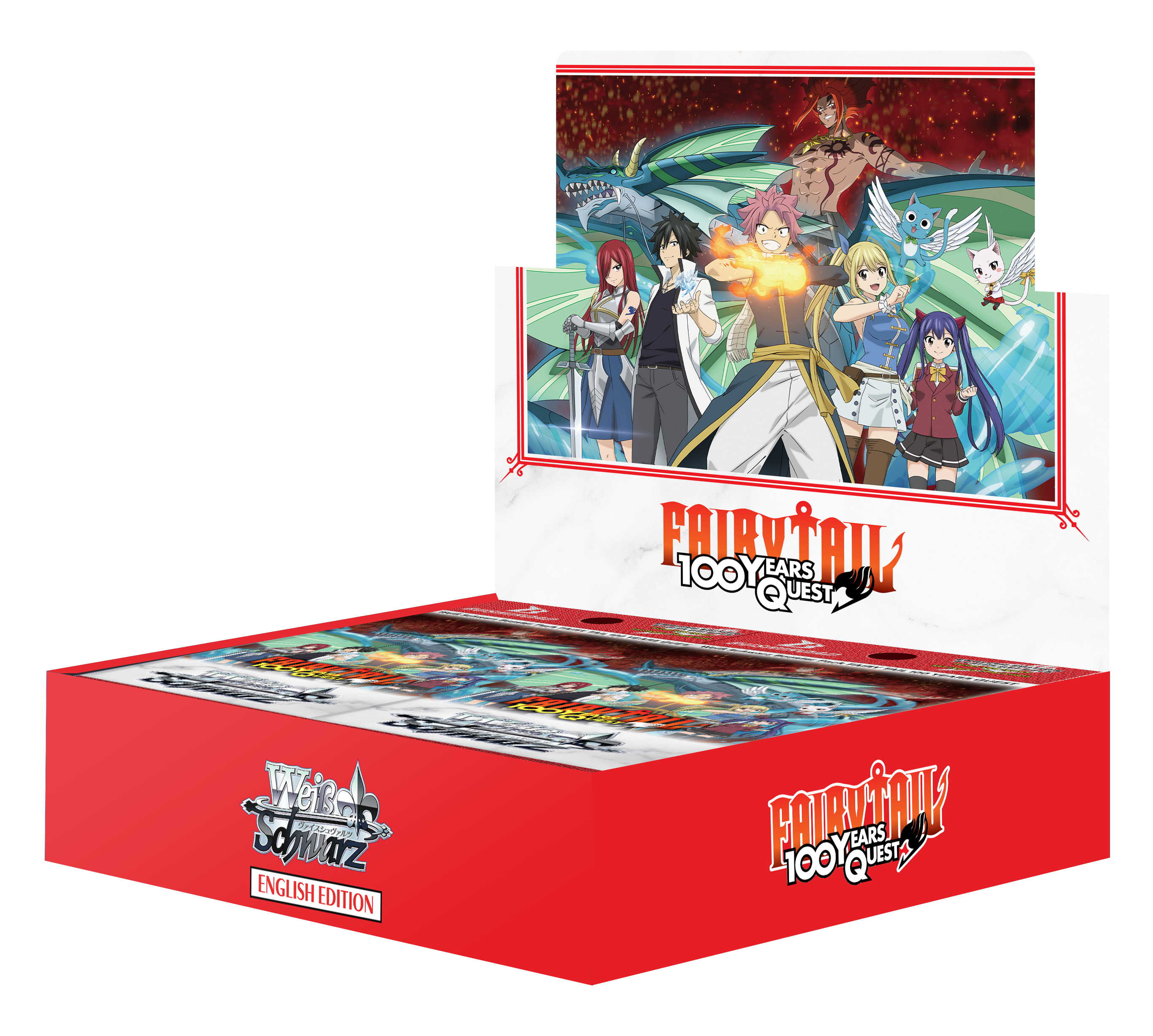Weiss Schwarz - FAIRY TAIL 100 YEARS QUEST - Display Case (24x Booster Boxes)