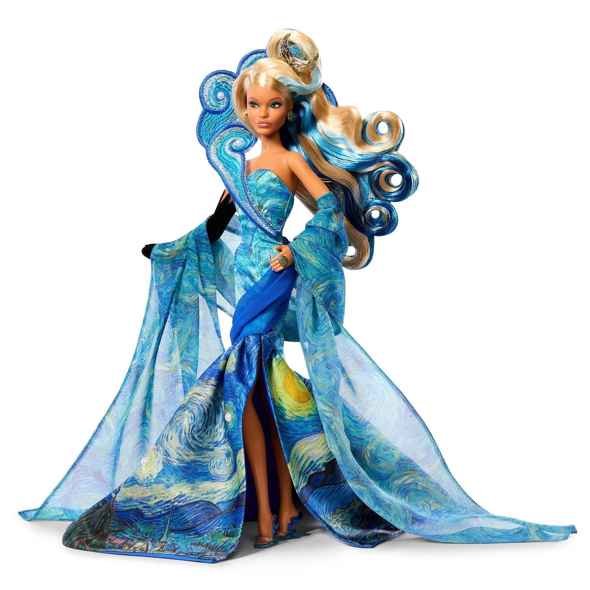 Barbie x MoMA: Vincent van Gogh - The Starry Night Collectible Doll
