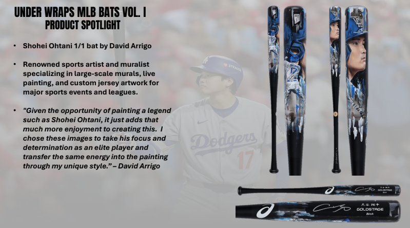 2026 Fanatics Under Wraps MLB Bats Volume-1 (Single Mystery Box)