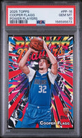 Cooper Flagg 2025 Topps Basketball Power Players Rookie Card #PP-16 PSA 10