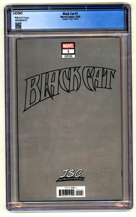 Black Cat: #1 [Campbell CGC  9.8 Virgin - 1:100] 2025