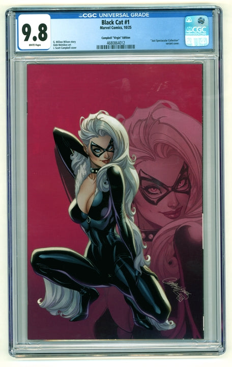 Black Cat: #1 [Campbell CGC  9.8 Virgin - 1:100] 2025