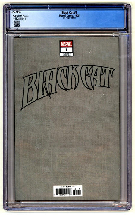 Black Cat: #1 [Lee CGC Graded 9.6 Virgin CVR H - 1:200] 2025