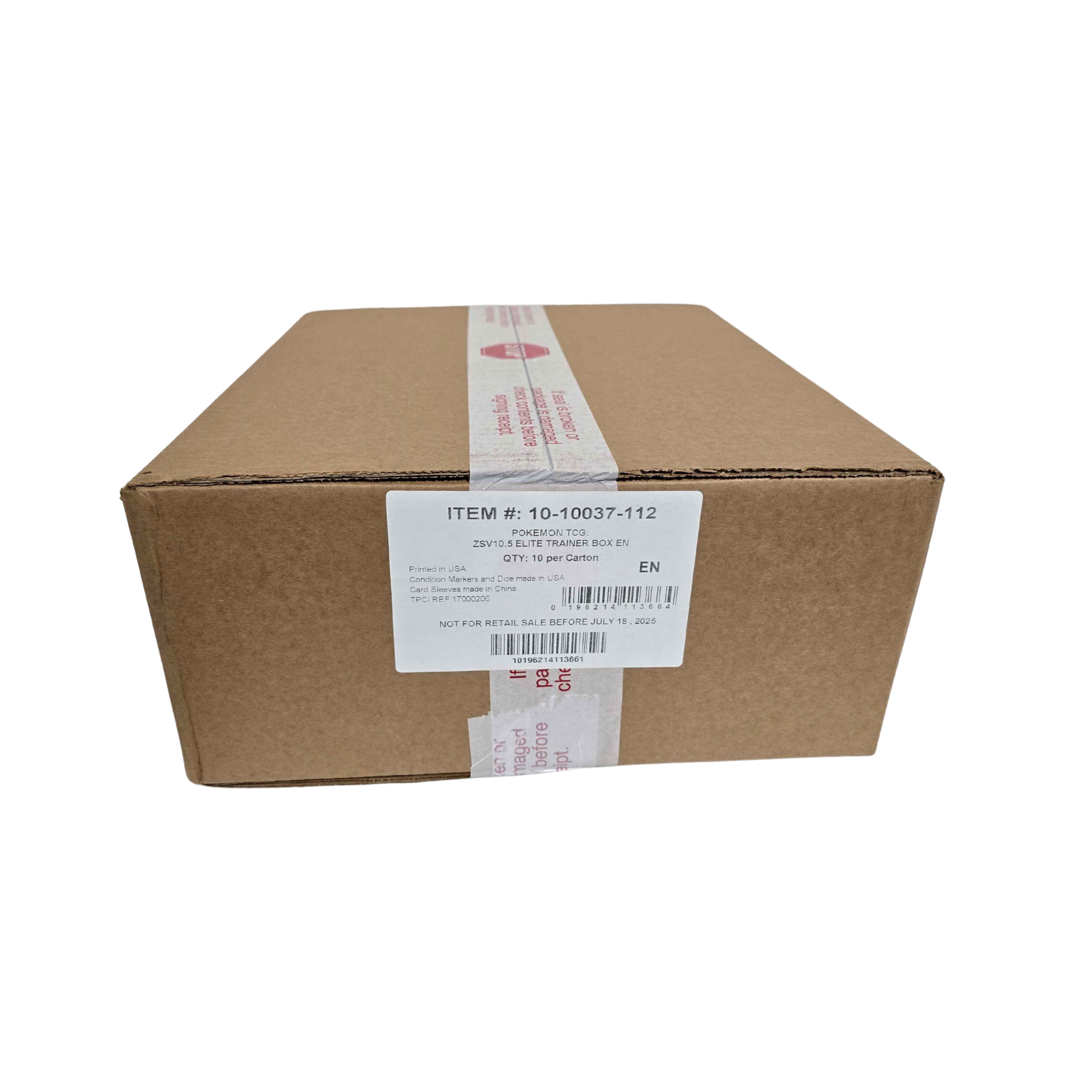 Black Bolt Elite Trainer Box Case [Sealed]