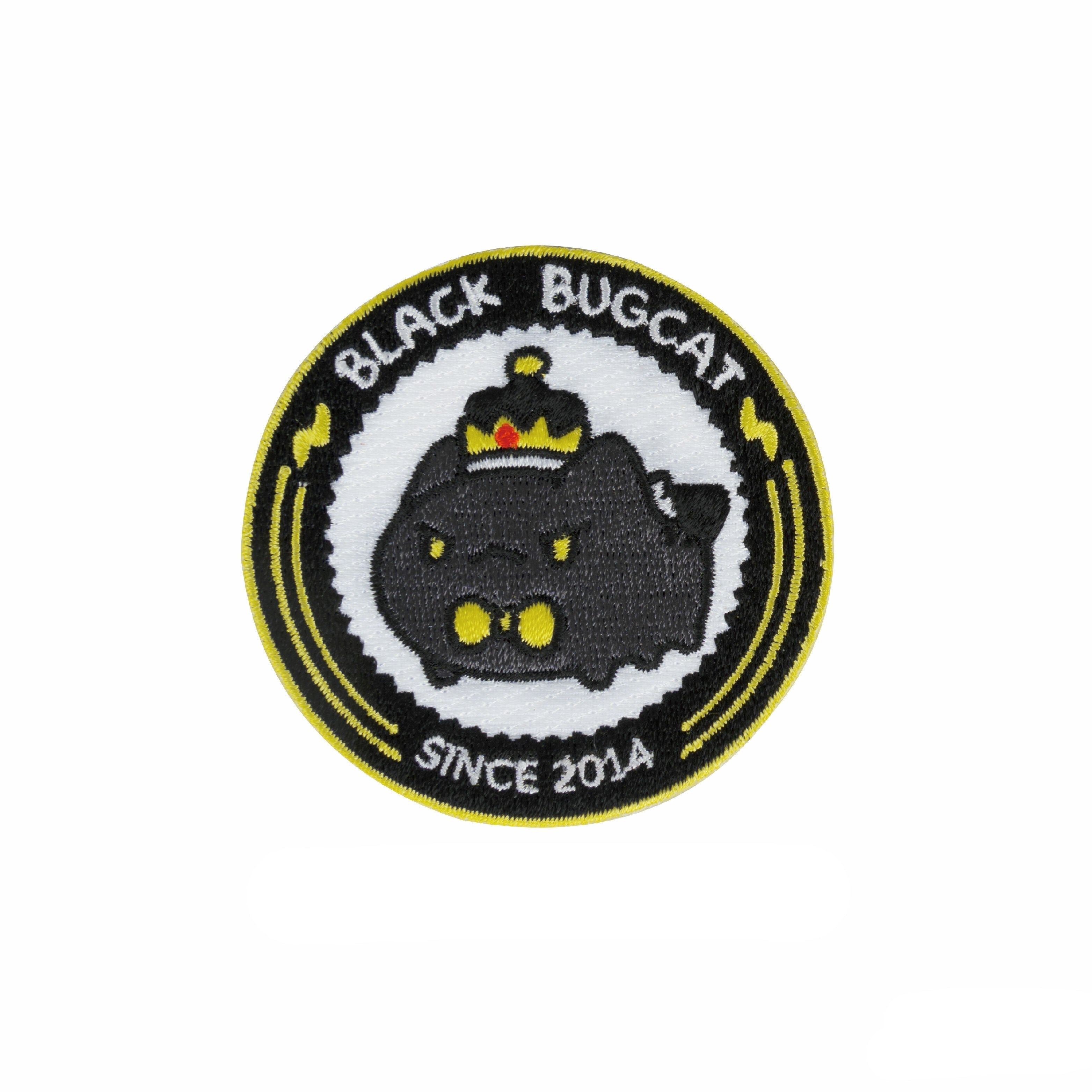Bugcat Capoo: King Black Bugcat Figurine with Limited Edition Patch