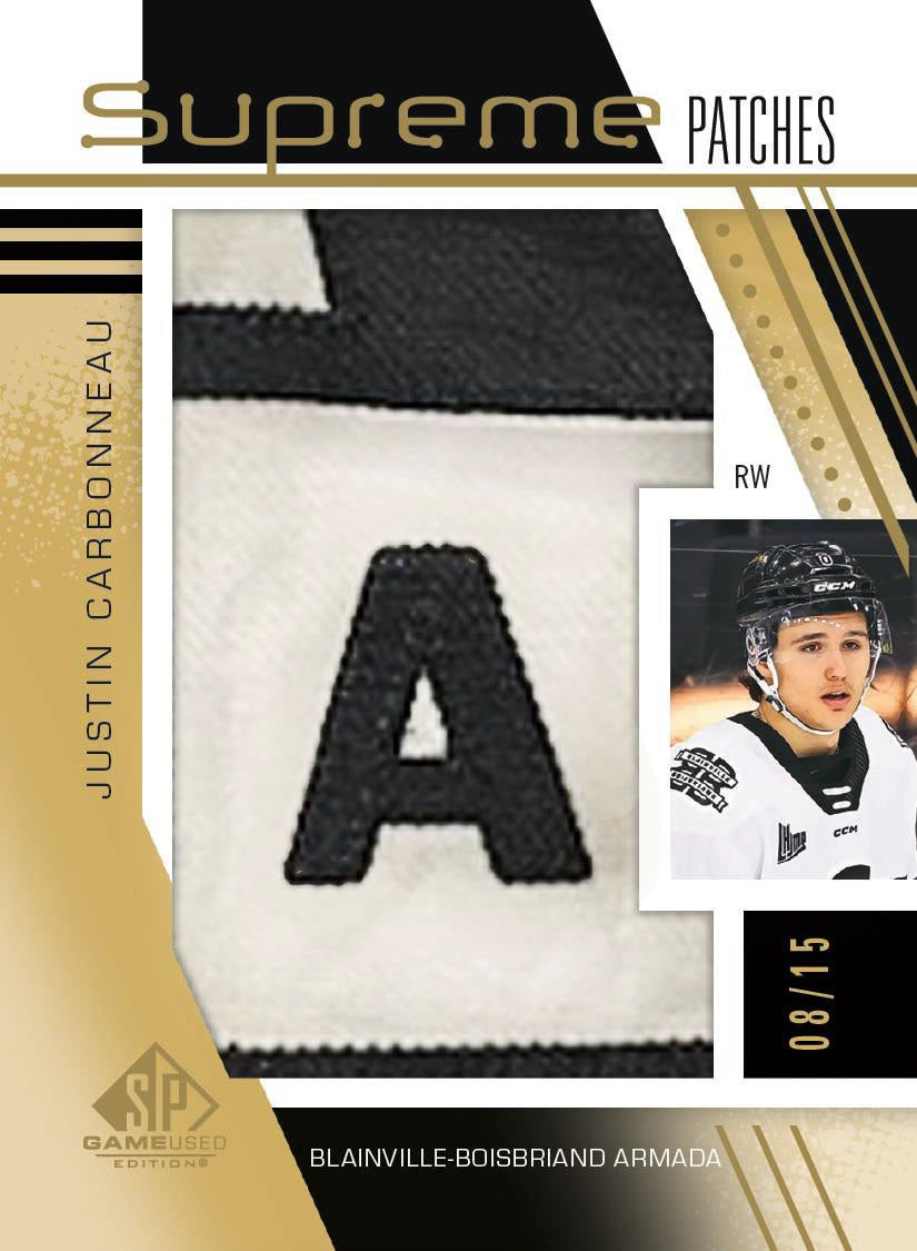 2025-26 Upper Deck CHL SP Game Used Hockey Hobby Box (Pre-Order)