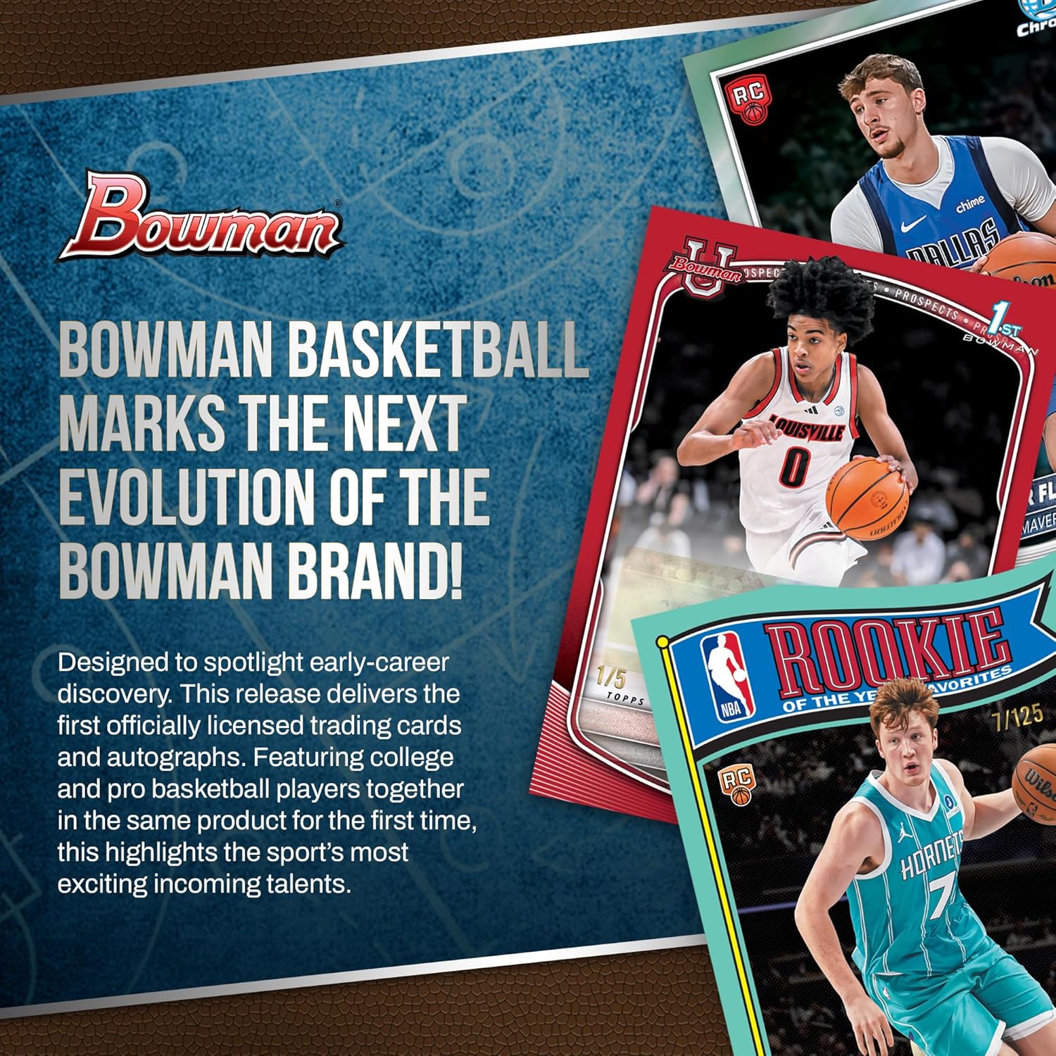 2025-26 Bowman Basketball - Mega Box (6 Packs)