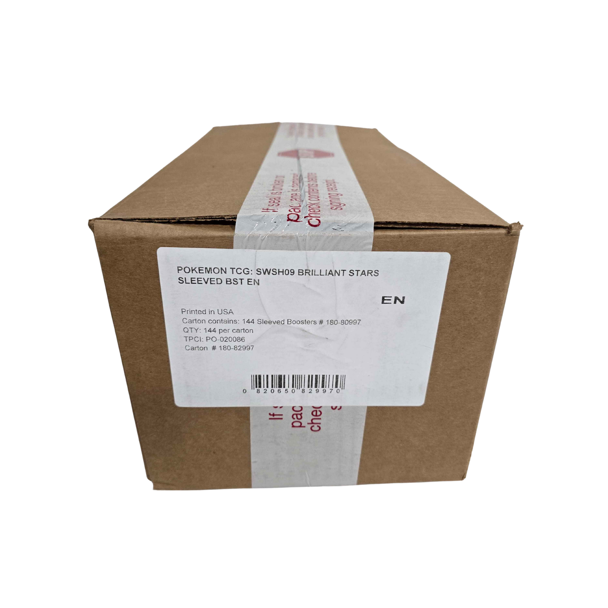 Brilliant Stars Sleeved Booster Pack Case [Sealed]