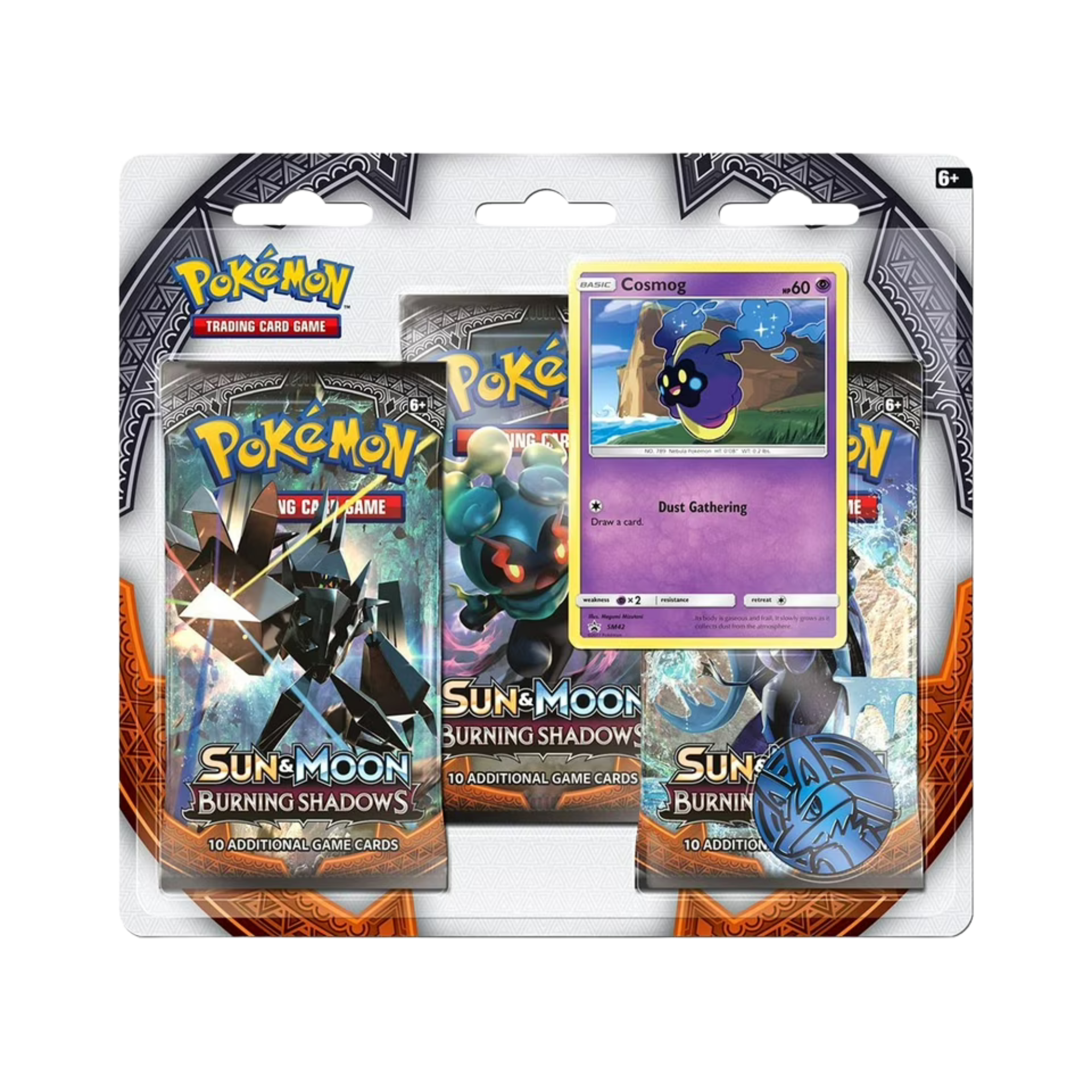 Burning Shadows 3 Pack Blister [Cosmog]